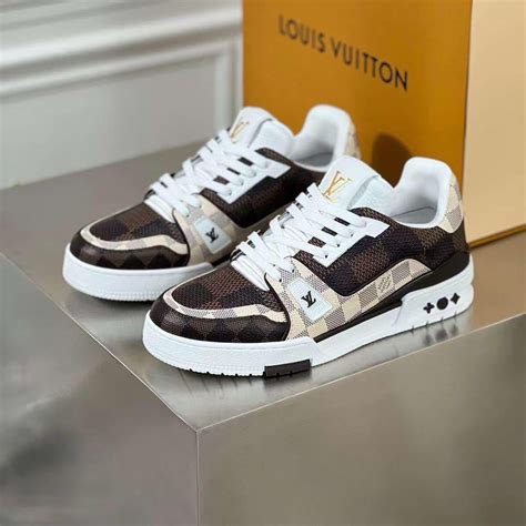 lv trainer ebene|Louis Vuitton Trainer Ebene Men's .